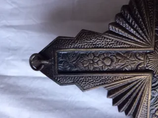 Crucifijo de Bronce Antiguo