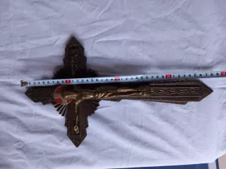 Crucifijo de Bronce Antiguo