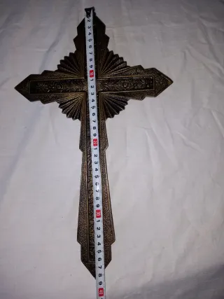 Crucifijo de Bronce Antiguo