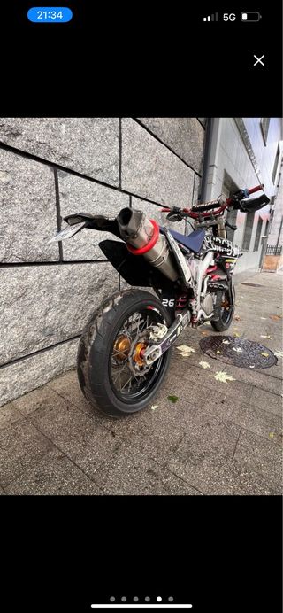 SUZUKI RMZ 450 Supermotard
