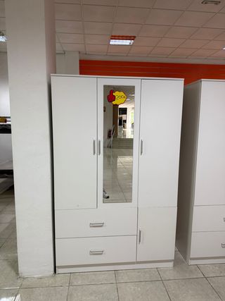 Armario 3 puertas con espejo