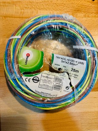 Cable Trifácil Lexman 3x2.5mm² 25 Metros