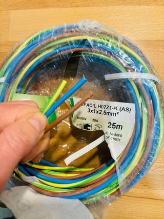 Cable Trifácil Lexman 3x2.5mm² 25 Metros