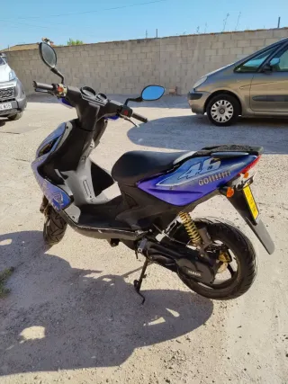 Moto Scooter Honda Eros, Azul