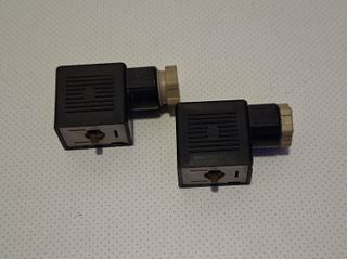 Duas Fichas MPM 120, 10/250 de 3 Pinos conetor TW1