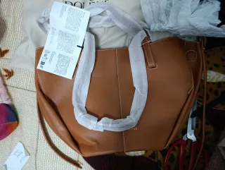 Bolso Polene Mediano Marrón Nuevo