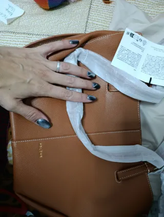 Bolso Polene Mediano Marrón Nuevo