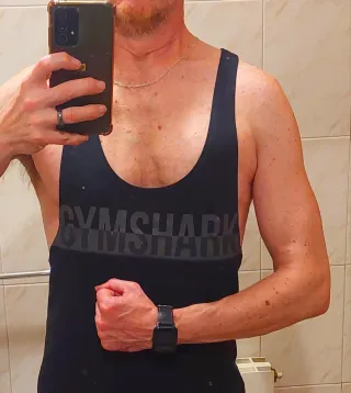 Camiseta Gymshark Negra