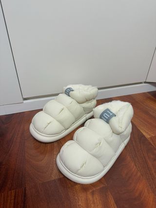 Zapatillas tobilleras de felpa botas de nieve