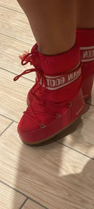 Moon Boot originali rossi
