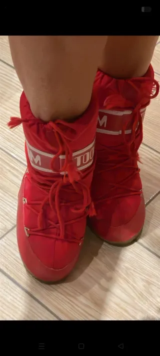 Moon Boot originali rossi