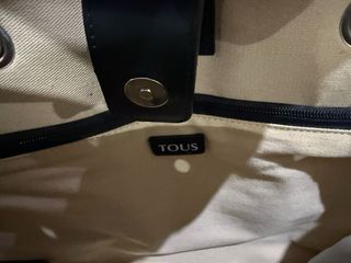 Bolso Tous Grande Beige y Azul