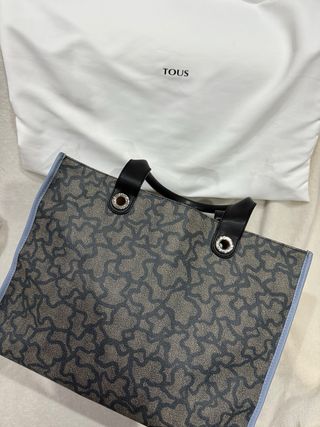 Bolso Tous Grande Beige y Azul