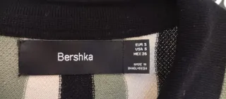 Camisa Bershka Rayas S