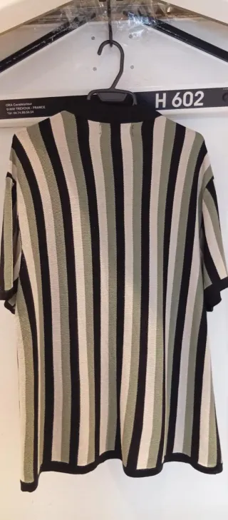 Camisa Bershka Rayas S