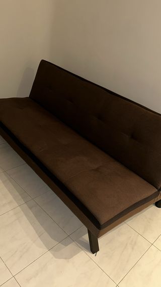 Sofá Cama Marrón 3 Plazas