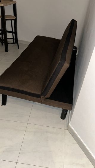 Sofá Cama Marrón 3 Plazas