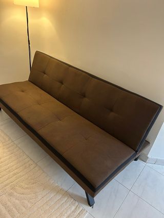 Sofá Cama Marrón 3 Plazas