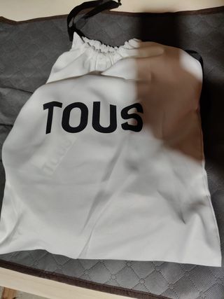 Bolso Tous Capazo Pequeño Gris Oscuro NUEVO