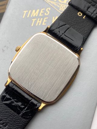 Reloj Longines Quartz Dorado Vintage