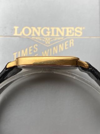 Reloj Longines Quartz Dorado Vintage