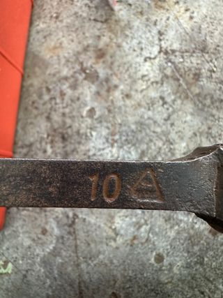 Set de 7 formones, garlopa y coronas.