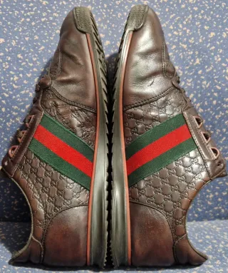 Zapatilla Deportiva Gucci Ace Chocolate Originales