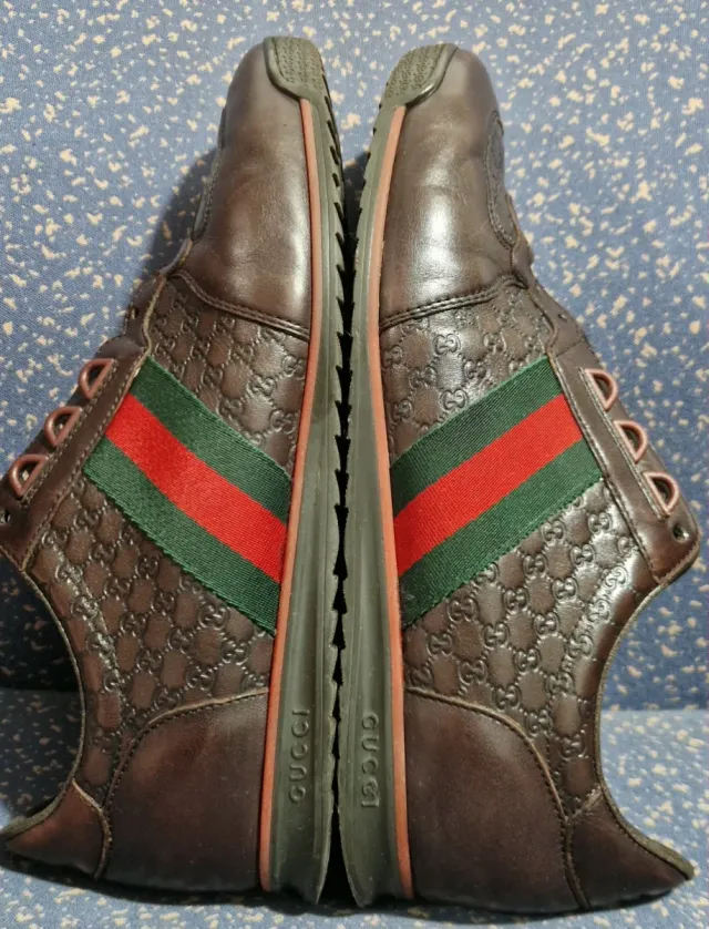 Zapatilla Deportiva Gucci Ace Chocolate Originales