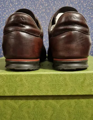 Zapatilla Deportiva Gucci Ace Chocolate Originales