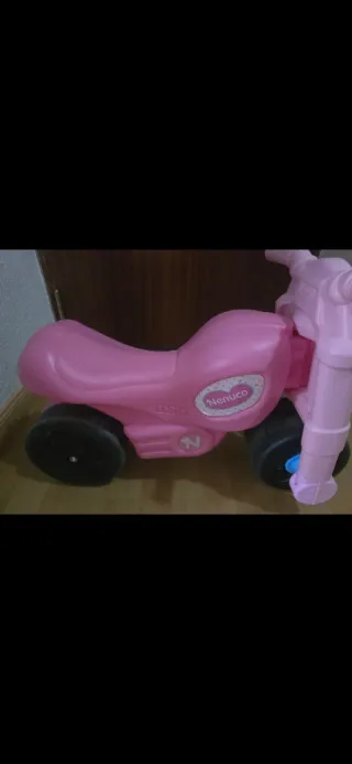 Moto Nenuco Niña Rosa