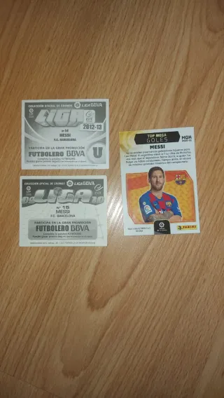 Cromos de Messi