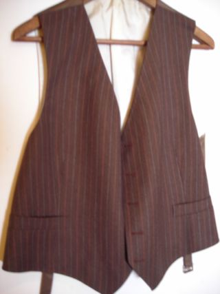 Americana Hebilla Hombre Marrón