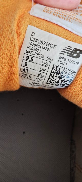 New Balance 997H Naranja