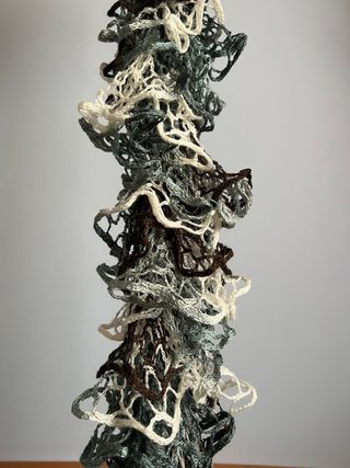 Bufanda Fular Ganchillo Y2K