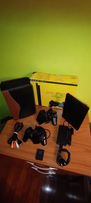 Consola PlayStation 2 Slim Negra