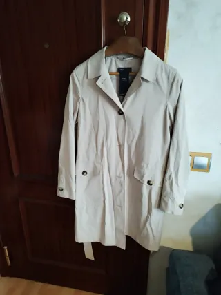 Abrigo beige M&S mujer