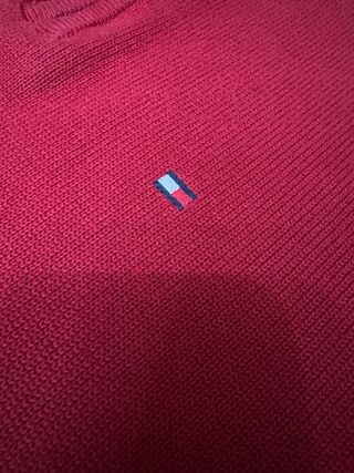 Jersey Tommy Hilfiger Rojo Talla S
