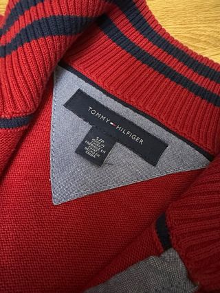 Jersey Tommy Hilfiger Rojo Talla S