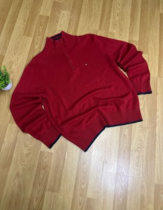 Jersey Tommy Hilfiger Rojo Talla S