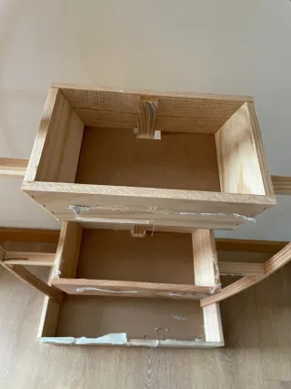 Cesta Navidad 3 Alturas Madera