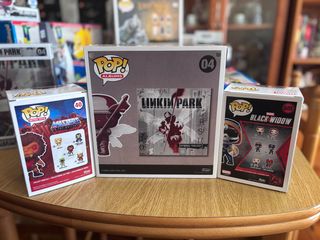 Lote Funko Pop! Linkin Park, Marvel y Masters