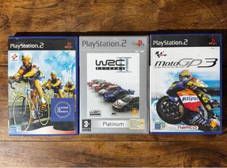 Juegos PS2: MotoGP 3, WRC Extreme, Le Tour