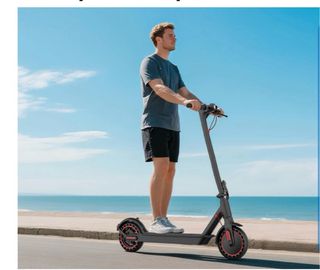 Patinete Eléctrico Negro