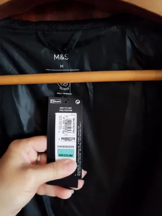 Chaqueta M&S Verde Oliva Talla M