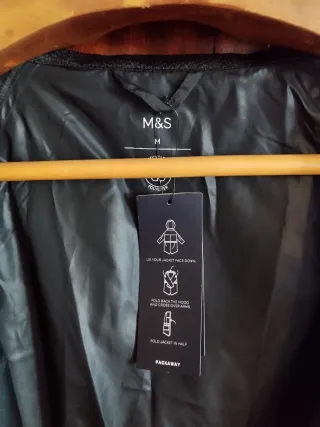 Chaqueta M&S Verde Oliva Talla M