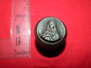 Cuño de acero troquel religioso Virgen