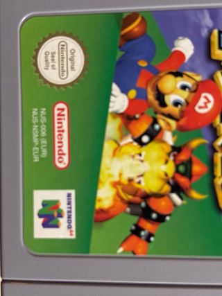Super Mario 64 cartuccia + libretto istruzioni