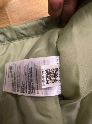 Chaqueta Adidas Verde con Rayas Blancas