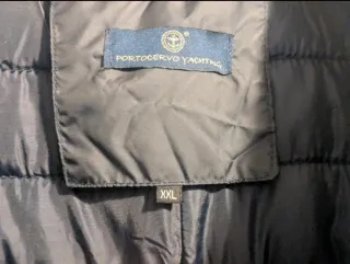 Giacca uomo imbottita nera XXL