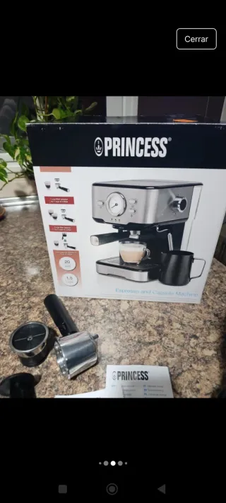 Cafetera Princess Espresso 249415